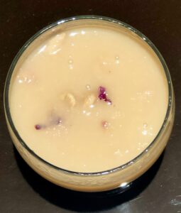 MUSKMELON AND ROSE SMOOTHIE